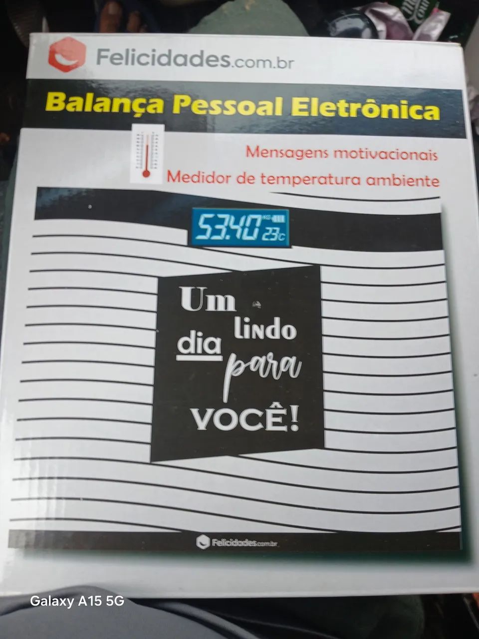 Balança pessoal eletrônica até 150 kg