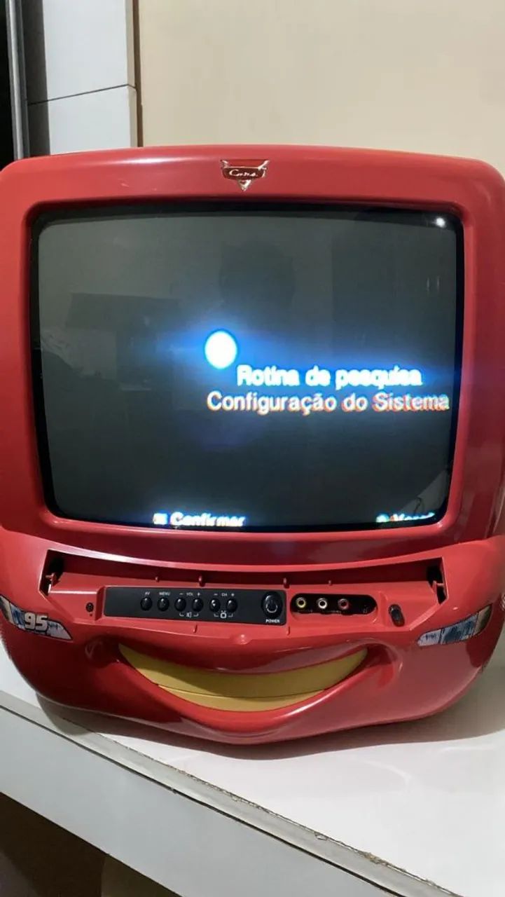 TV Relâmpago McQueen de Tubo Retro - Foto 2