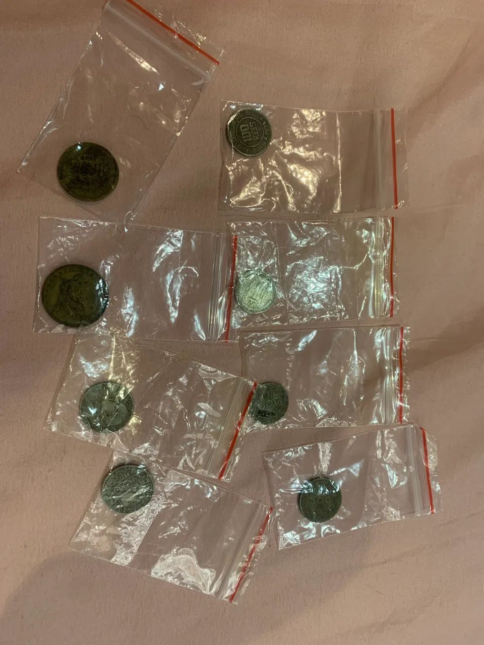 Lote de 8 moedas de Réis  - Foto 3