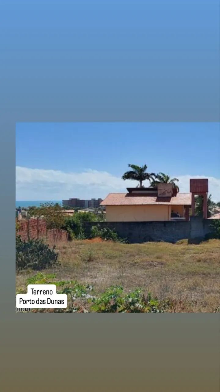 Vendo terreno no Beach Park - Porto das Dunas
