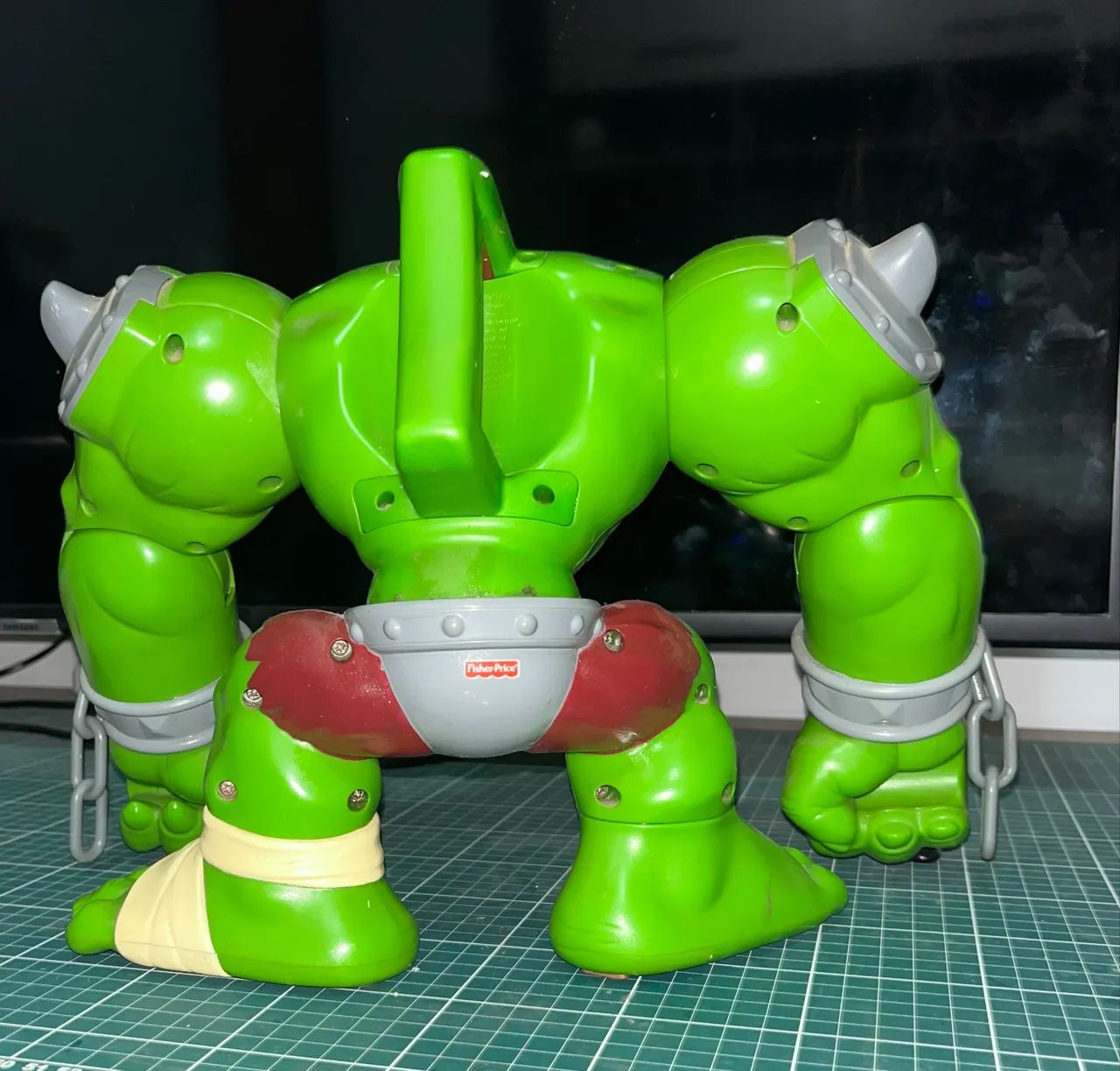Boneco ogro gigante  imaginext - Foto 5