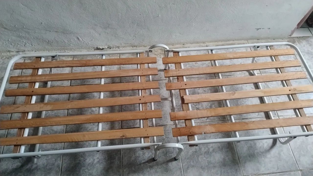 Cama solteiro abrir e fechar 