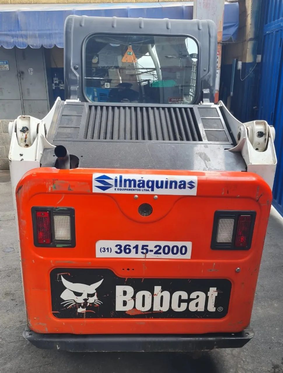 Minicarregadeira Bobcat S450 Ano 2022 1099hs Aberta Alava. - Foto 3