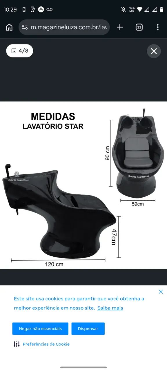Lavatório de salão  - Foto 2