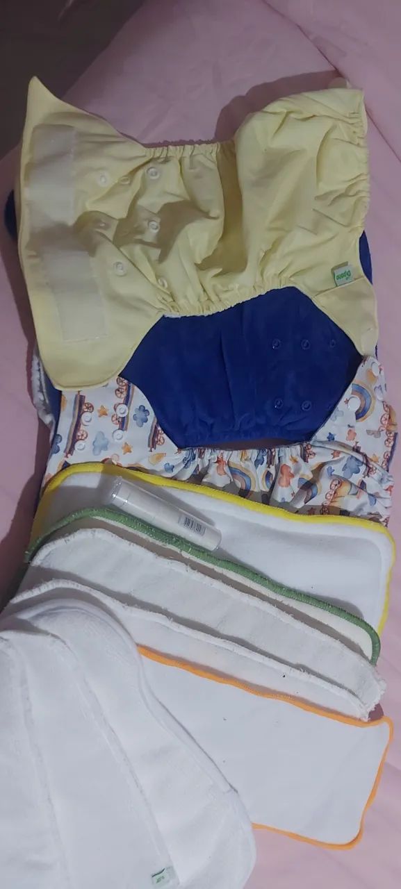 Kit fralda reutilizável 