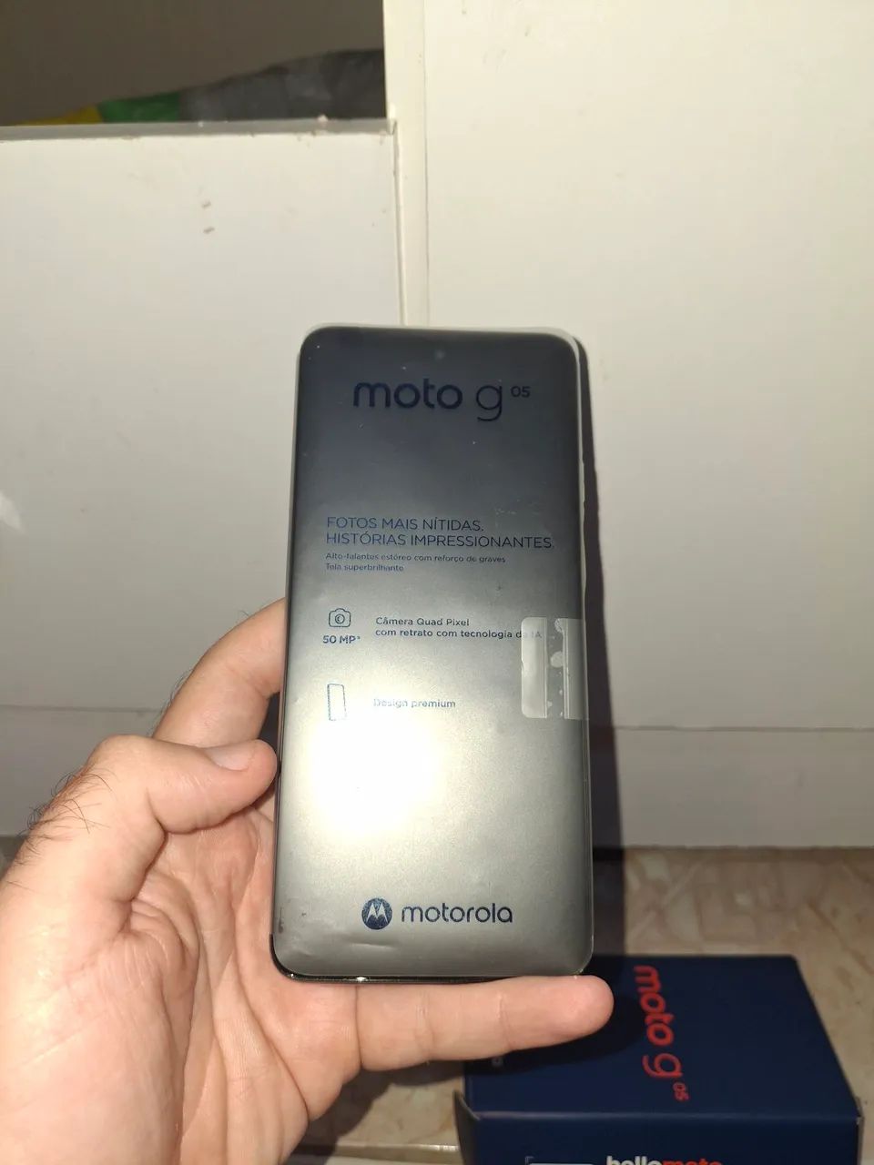 Smartphone nunca usado.