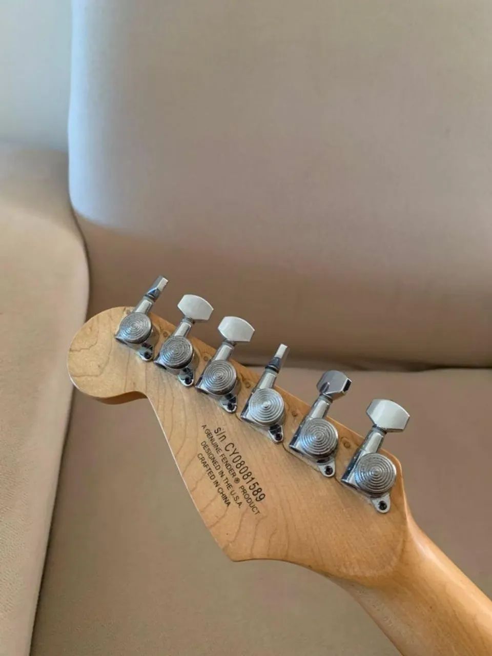 Squier com captação Seymour Duncan e Fender Tex Mex - Foto 5