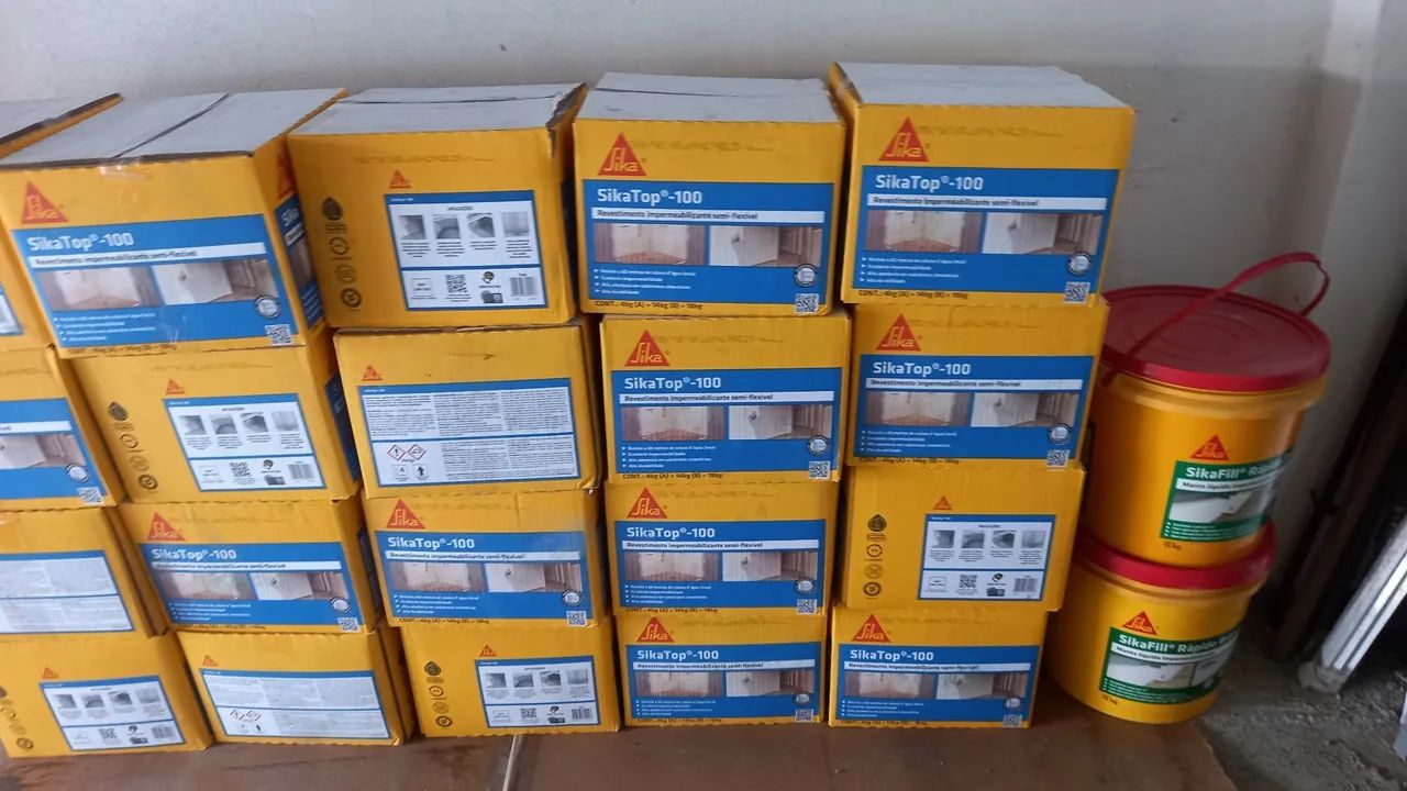 Sika top 100 , caixa com 18kg   - Foto 4