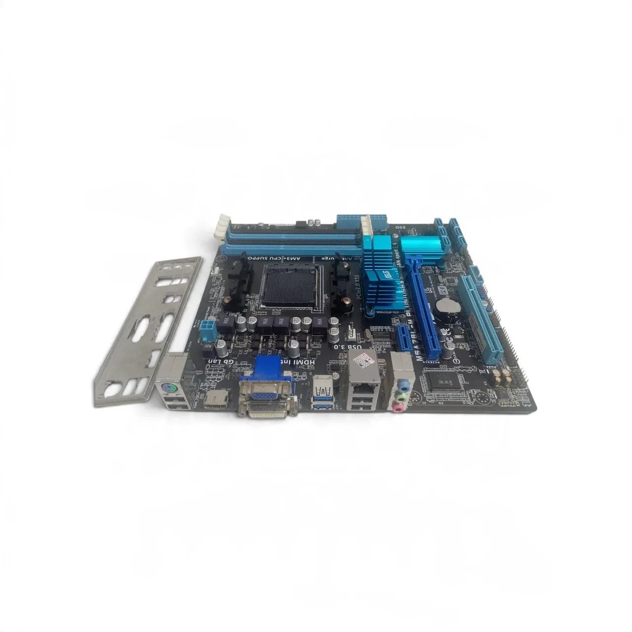 Placa mãe Asus m5a78l-m plus USB3 socket am3+ - Foto 2