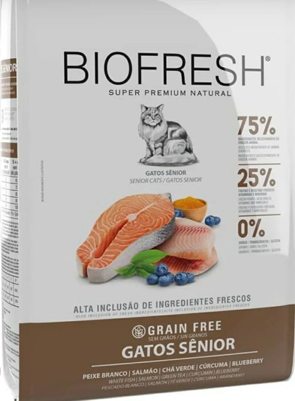 Ração gatos Biofresh 