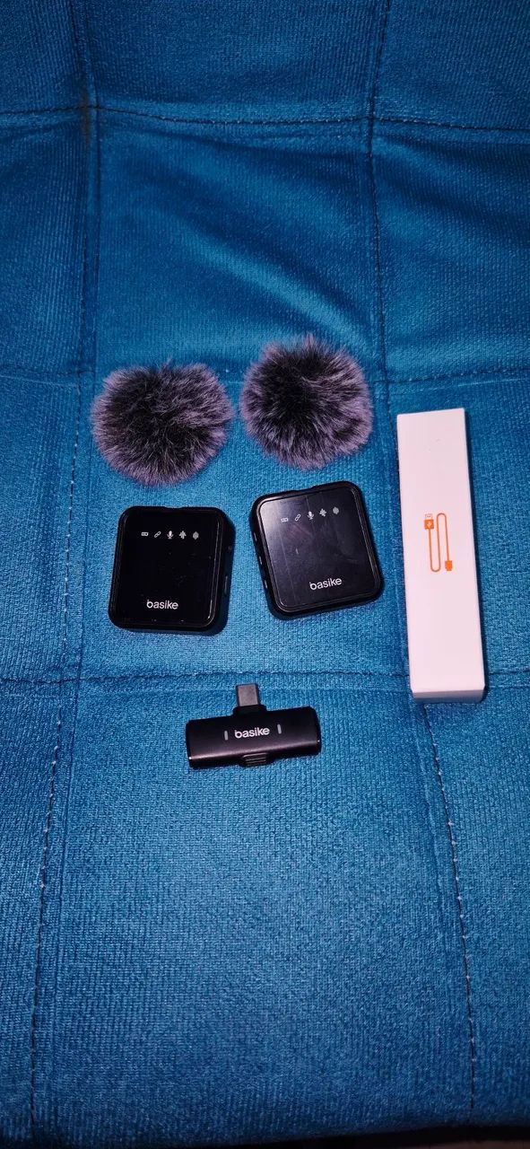 Microfone de colarinho sem fio, Basike  - Foto 3