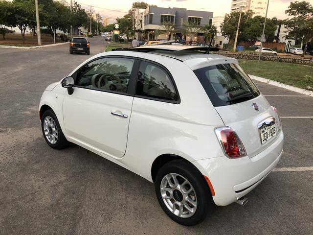 Fiat 500 2013 Automático com Teto Solar - Foto 4
