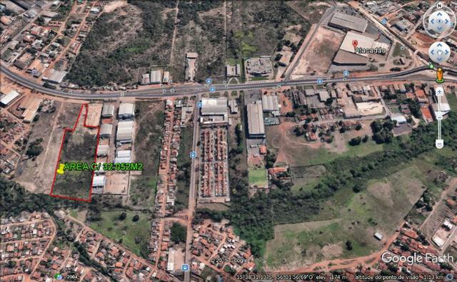 Area c/ 32.000m2, frente p/ Av. Fernando Correa, Coxipo, Cuiabá-MT