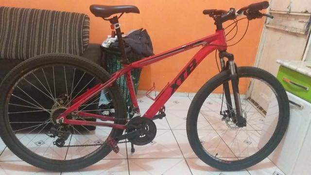 Vendo uma super baik Aro 29' quadro 17" toda revisada! - Foto 2