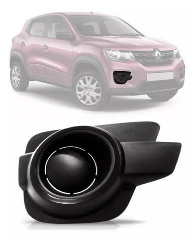 Grade Moldura Milha Sem Furo Renault Kwid 2018 2019 Direito
