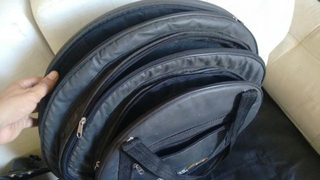 Ton de 10" Marca KR Drum + Bag + Prato Turbo - Foto 3