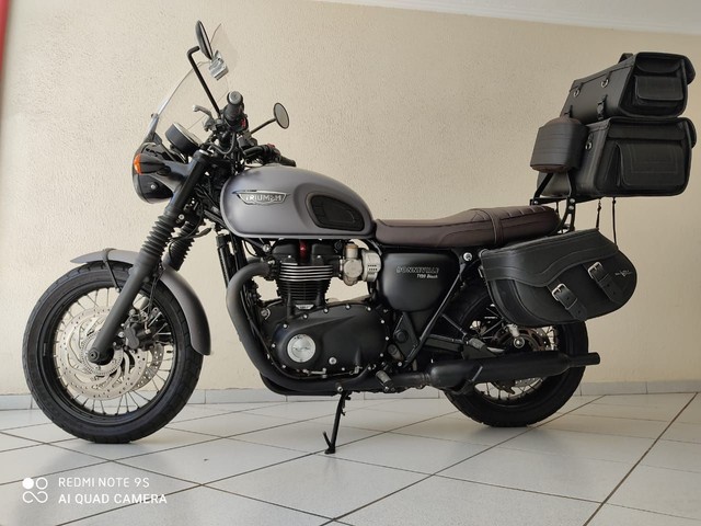 MOTO TRIUMPH BONNEVILLE T120 BLACK IMPECÁVEL. LEIA O ANÚNCIO!