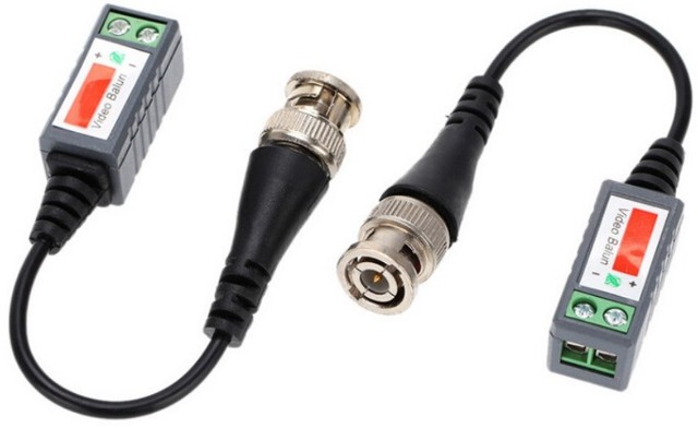 COD-CP553 Conector Video Balun P/ Cameras Hd Cvi Tvi Analog  Arduino Automação 