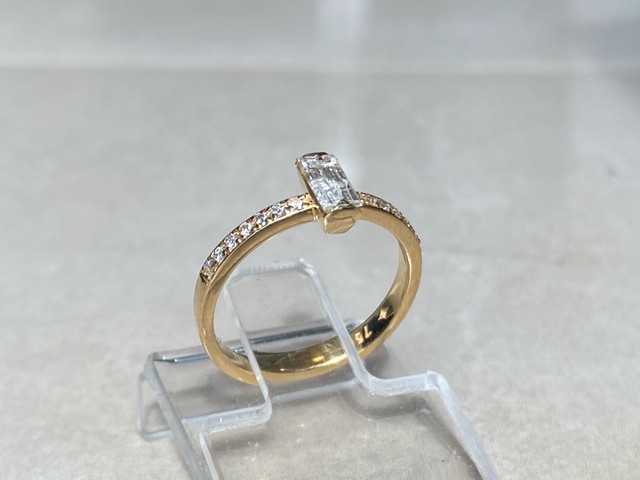 Solitário em Ouro 18K 0,47 Ct - Foto 3