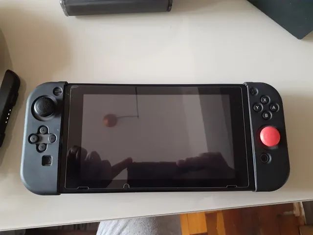 Desbloqueado Nintendo Switch OLED 256GB 5 JOGOS A ESCOLHA - Black