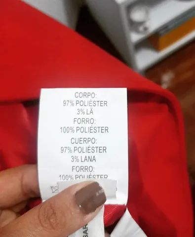 Casaco alongado em polivelour - Foto 3