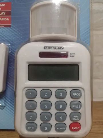 55390SENSOR DE MOVIMENTO COM ALARME COM DISCADOR AUTOMÁTICO SECURITY MULTILASER  (NOVO) - Foto 2