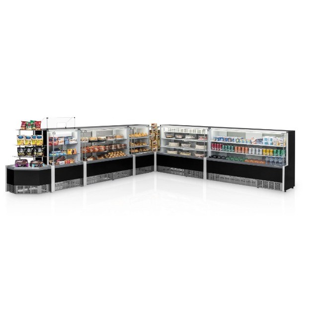 Balcão Para Tortas 1,07m Refrigerado - Dupla Ação - GPEA-110R PR - Gelopar - Foto 6