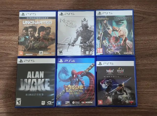 Jogos De PS4 Novos Lacrados Mídia Fisica CD