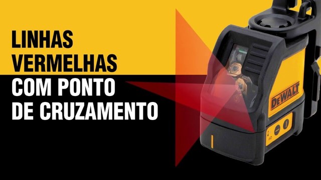 Nivelador Laser Dewalt - Linha Vermelha.Novo.