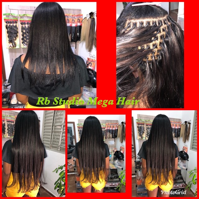 Coloque seu mega Hair pronto !!! Cabelos humanos. - Foto 4