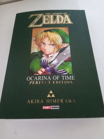 THE LEGEND OF ZELDA OCARINA OF TIME PERFECT EDITION MANGÁ PT BR