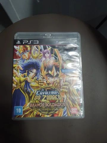 Jogo Os Cavaleiros do Zodiaco Bravos Soldados PS3 Usado - Meu Game