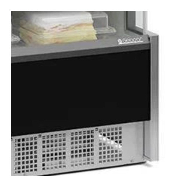 Balcão Para Tortas 1,07m Refrigerado - Dupla Ação - GPEA-110R PR - Gelopar - Foto 2