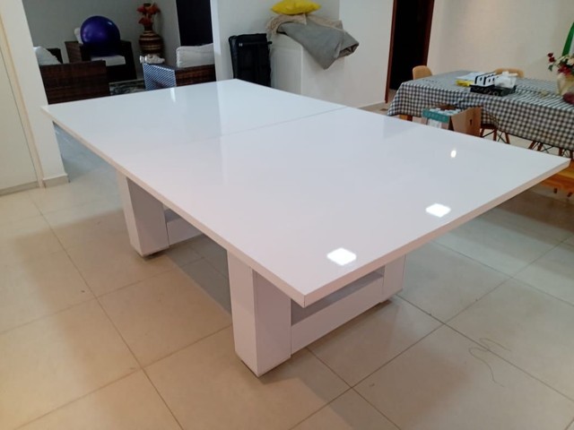 Mesa de bilhar Modelo pé em U 