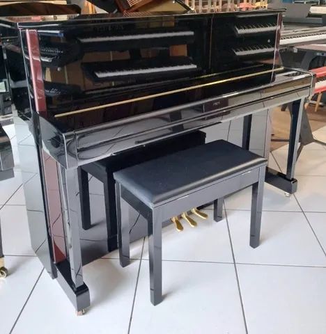 Piano Acustico Yamaha JX 113 semi novo Mixer Instrumentos Musicais