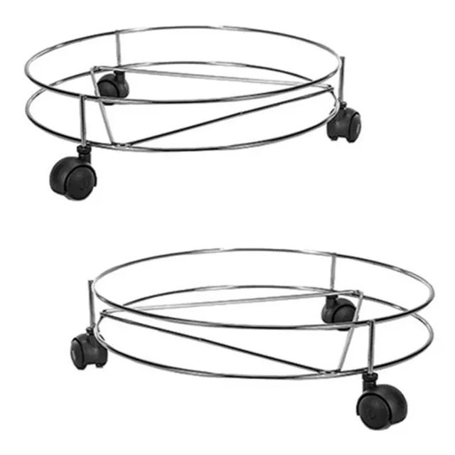 Suporte Carrinho Para Botijao E Vaso Aramado Plus 8,5x30cm De Diametro