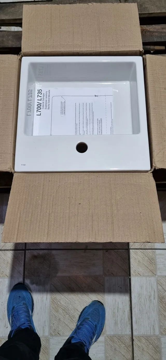 Cuba quadrada deca de encaixar ou sobrepor 64842826493057121