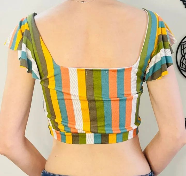 Cropped listras - Foto 2