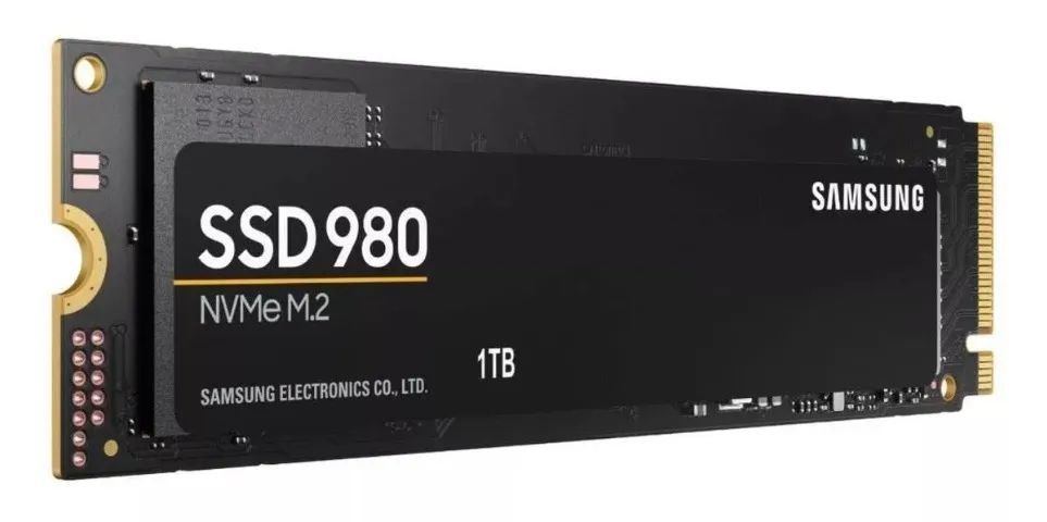 SSD NVME SAMSUNG 980 SSD 1TB PCle 3.0x4 - Mz-v8v1tobw 1tb Preto - NOVO e LACRADO! - Foto 3