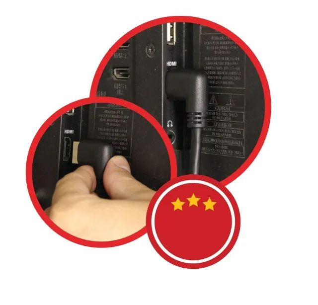 Cabo Hdmi 2M 2.0 4K Plug 90 Graus Pix - Foto 3