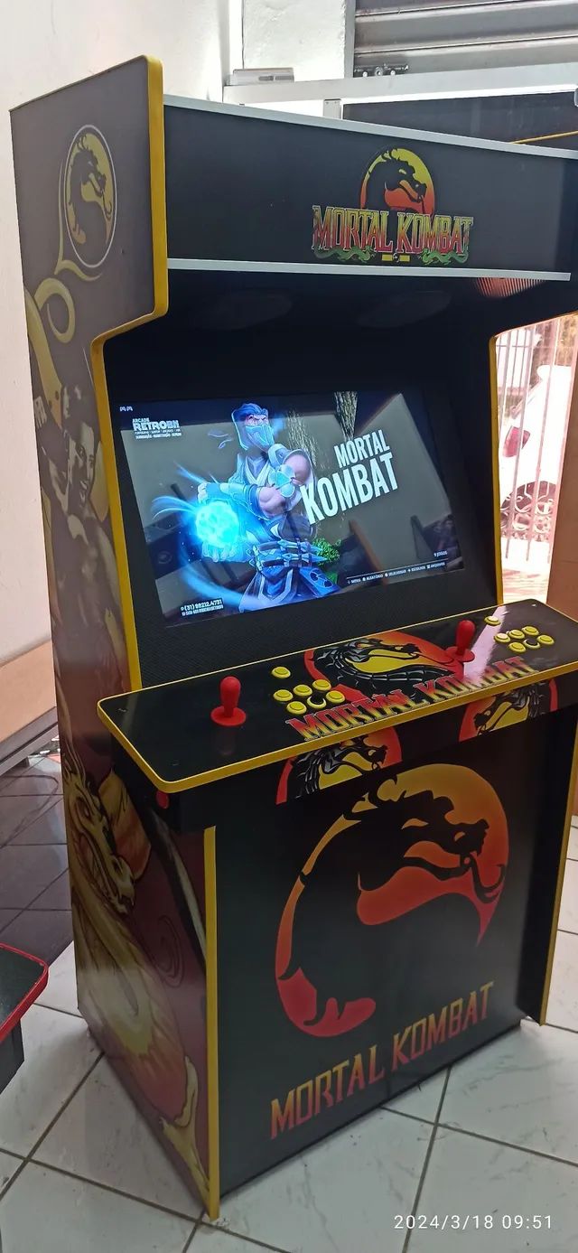 Fliperama Multijogos Retro MK - Foto 2