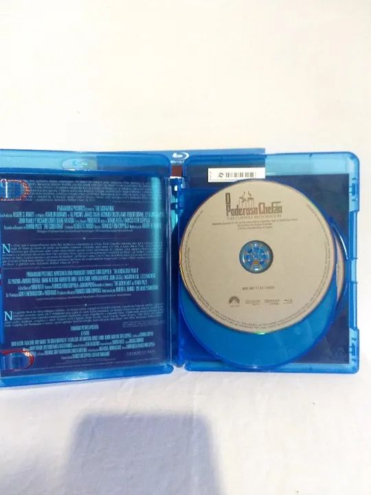 Bluray O Poderoso Chefão Trilogia - Foto 5