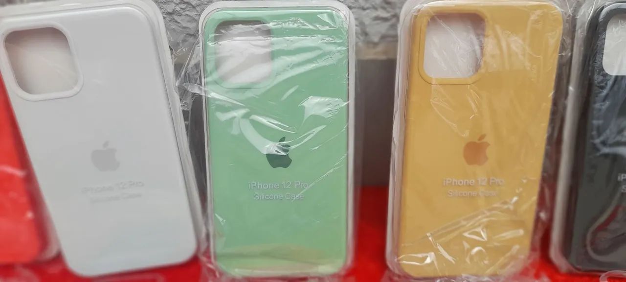Capas de Silicone para iPhone 12 Pro - Várias Cores - Foto 3