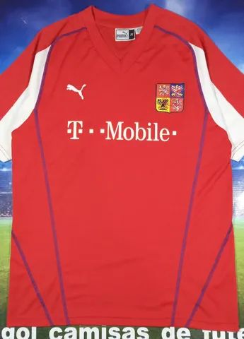 Camisa da República Tcheca 2003/04 Puma Tamanho XL Leia o anúncio  - Foto 6