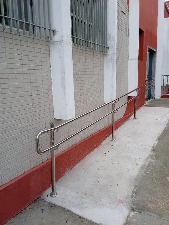 Corrimão e guarda corpo em aço inox - Foto 3