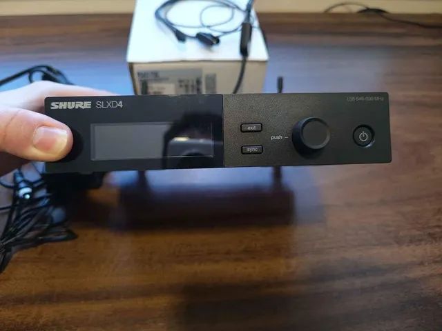Shure SLXD14/85/PGA31 Sistema Sem Fio Bodypack Microfone Headset e Lapela ( PROFISSIONAL ) - Foto 4