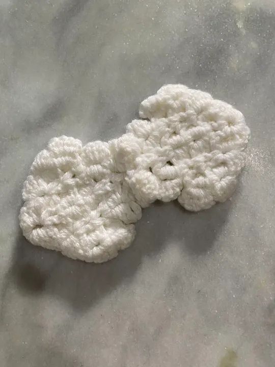 Conjunto de Acessórios para Bebê em Crochê - Foto 3