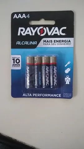 Kit Pilhas Rayovac Alcalinas Novas Na Caixa - Foto 3