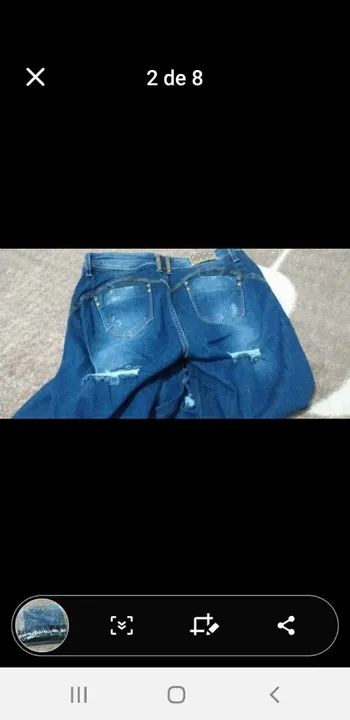 Calça rhero jeans n 40 - Foto 2