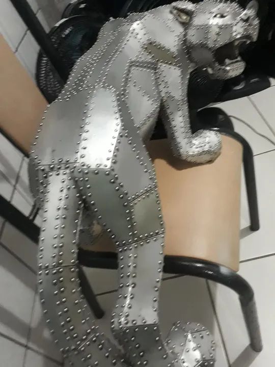 Pantera de resina grande  - Foto 3